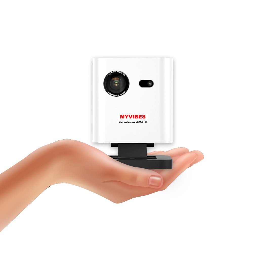 Mini vidéo projecteur portable ULTRA HD - MYVIBES